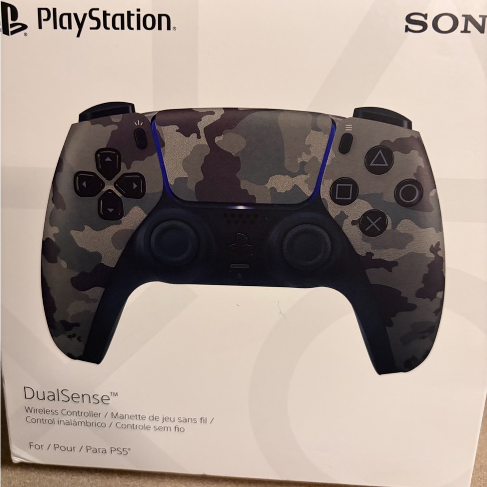 Sony DualSense Controller - Black Camouflage